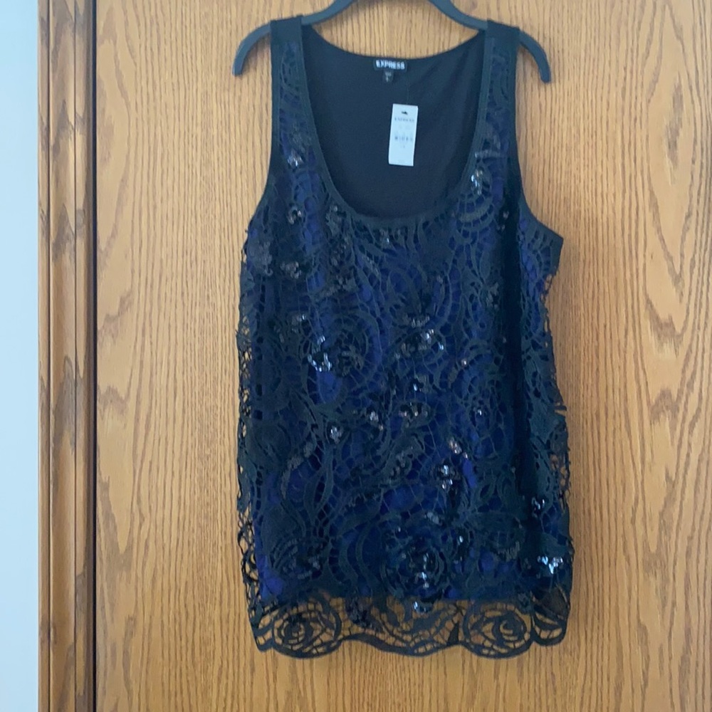 Lacy tank top